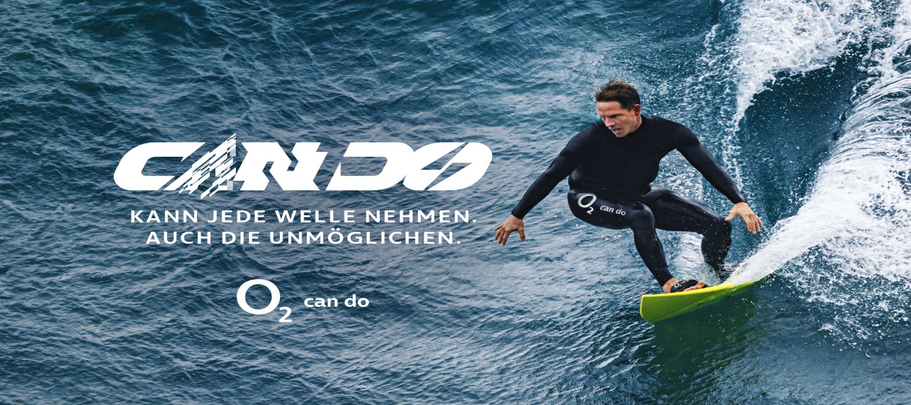 O2 und Serviceplan Bubble machen Big Wave Surfer Sebastian Steudtner zum O2 Markenbotschafter